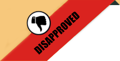 DISAPPROVED