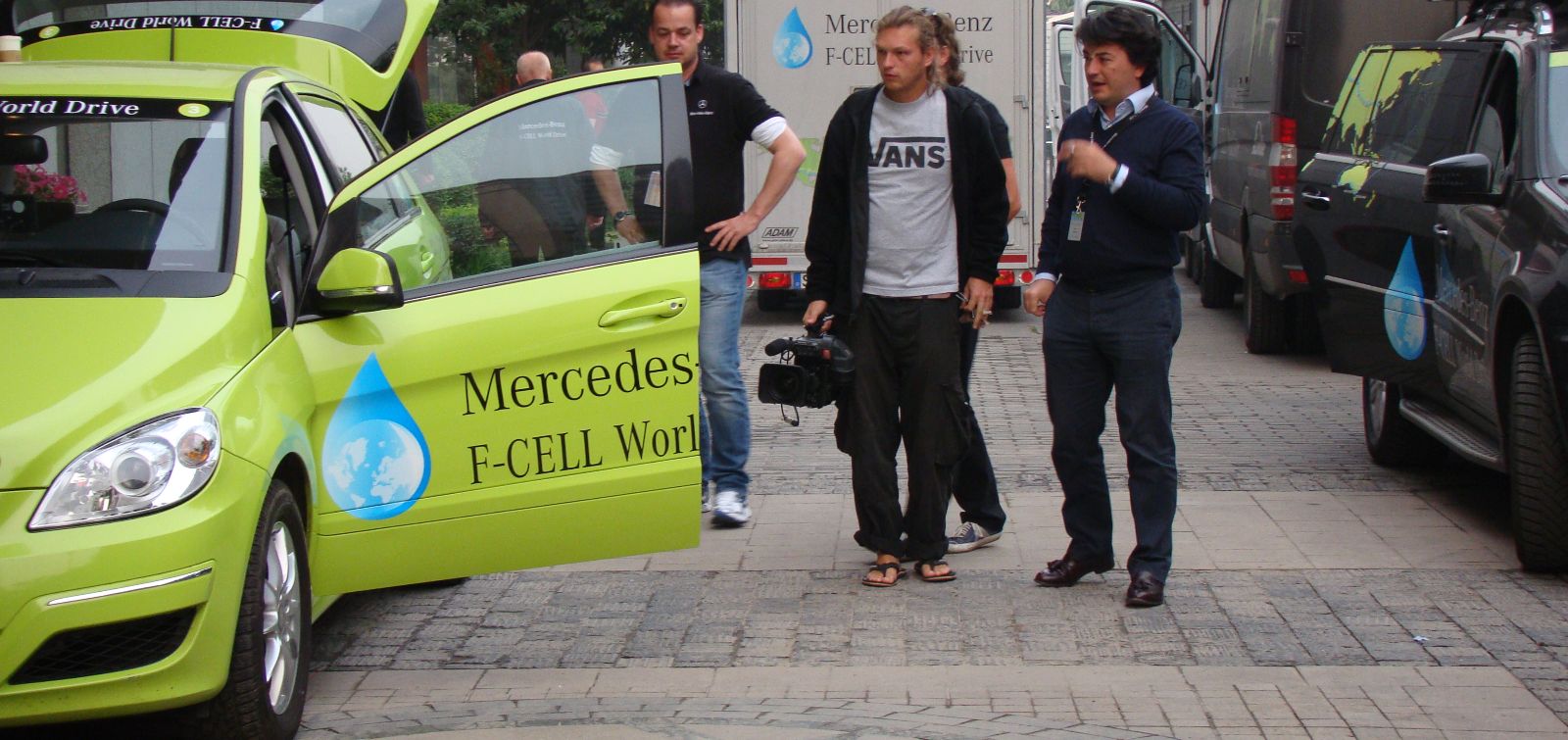 Mercedes F cell world wide tour