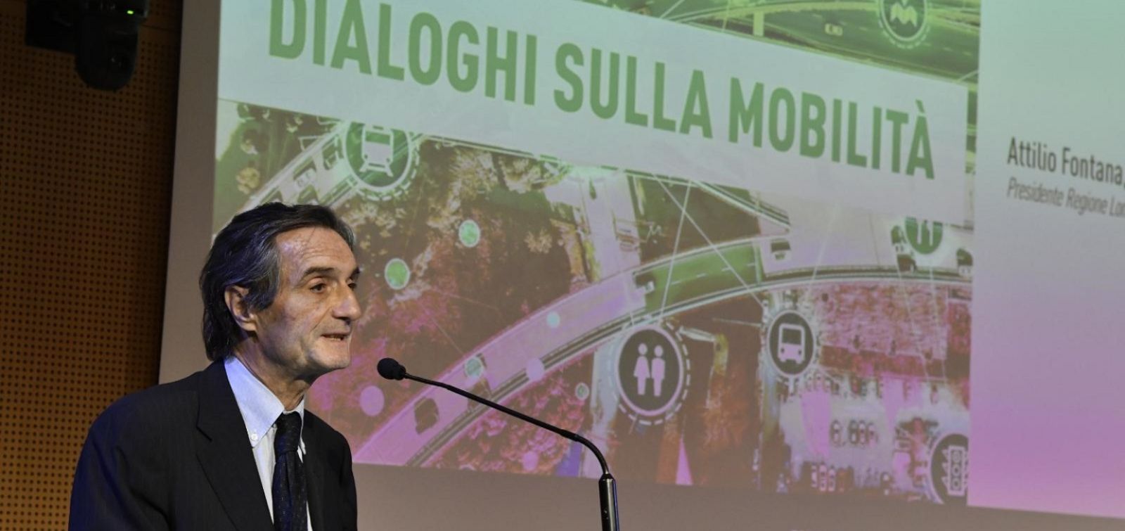 Attilio Fontana Regione Lombardia Manifesto Mobilità Sostenibile