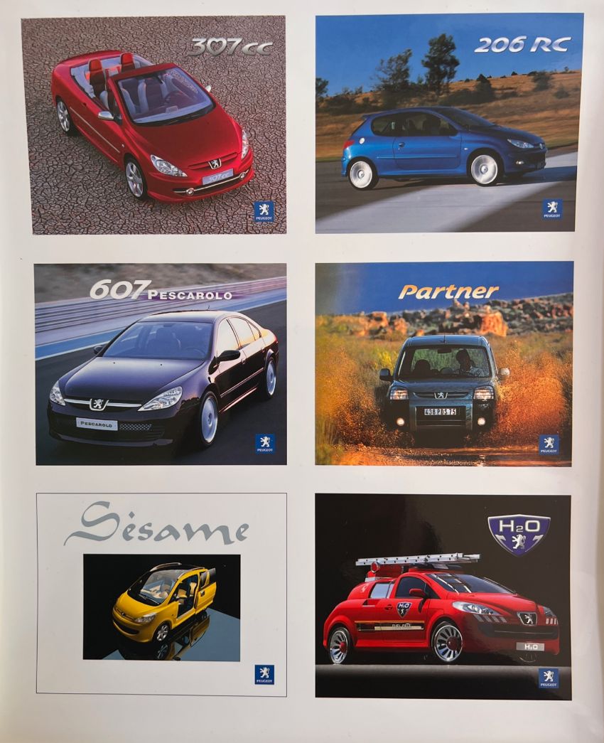 Le novità di Peugeot al salone di Parigi 2002 a confronto con quelle del 2022 